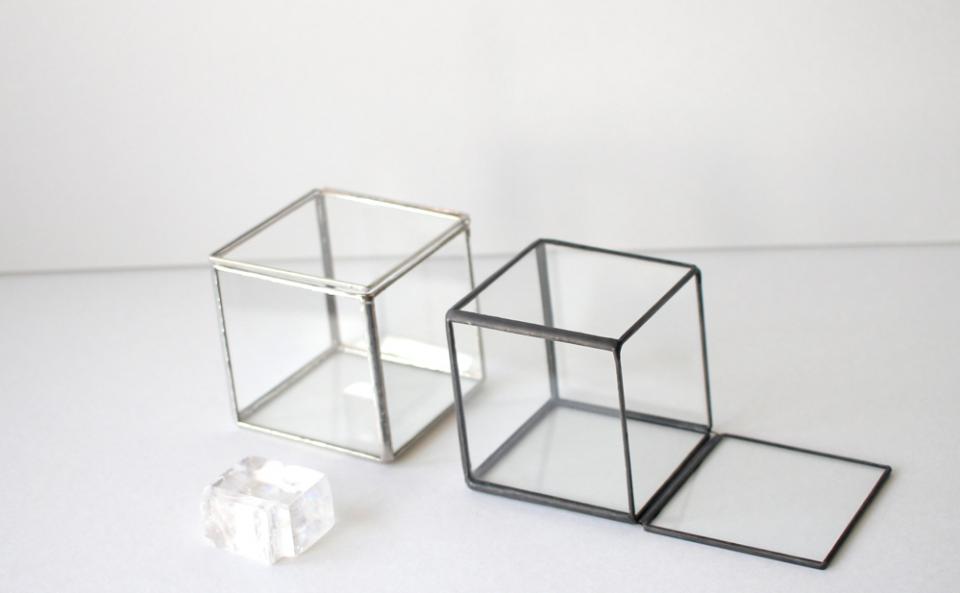 Calsite du verre ガラスのカルサイト(silver/black) ¥3,600(in tax)